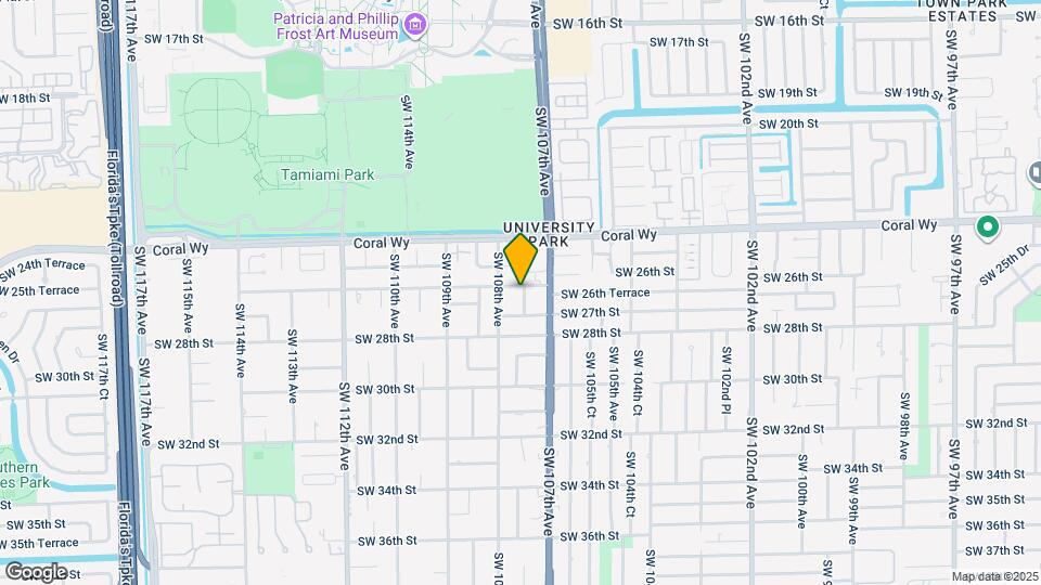 10770 SW 26th St Map and Location Details