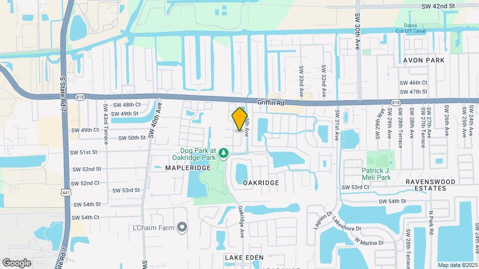 4978 SW 35th Terrace Map and Location Details