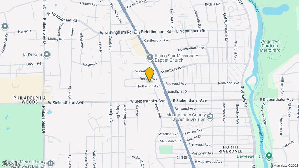 115 Northwood Ave Map and Location Details