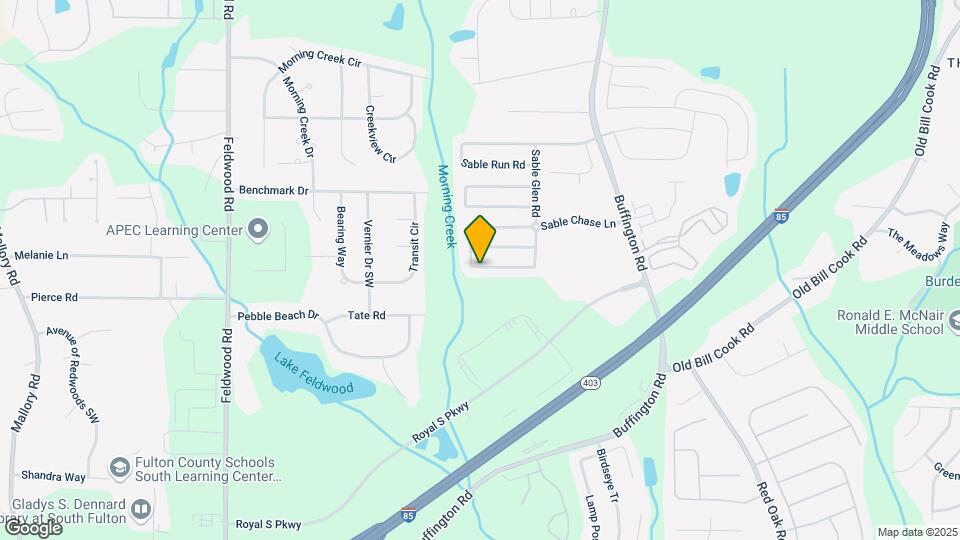 3532 Sable Glen Ln Map and Location Details