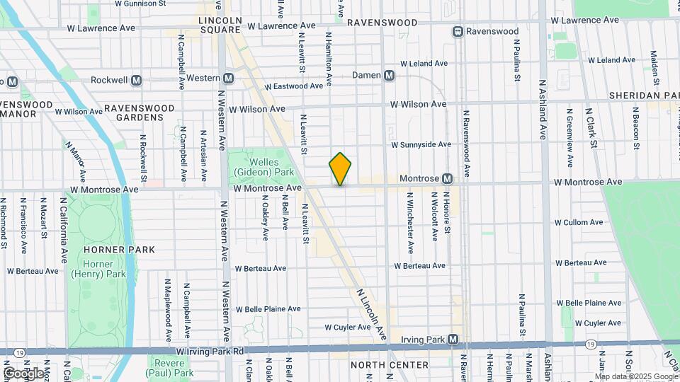 2103 W Montrose Ave, Unit 2 Map and Location Details