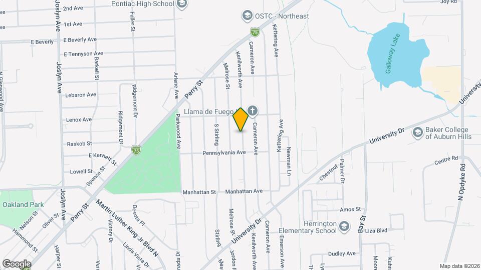 785 Kenilworth Ave Map and Location Details