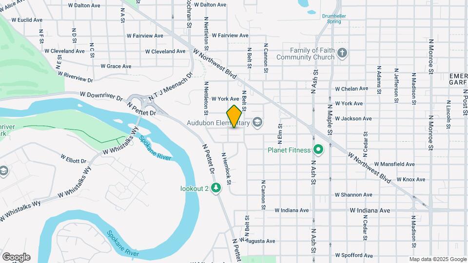 2117 W Carlisle Ave Map and Location Details