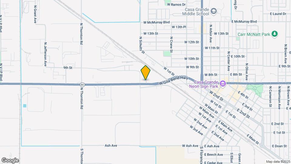 716 W Gila Bend Hwy Mapa y Detalles de la Ubicación