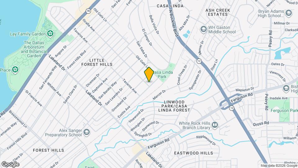 9003 Eustis Ave Map and Location Details