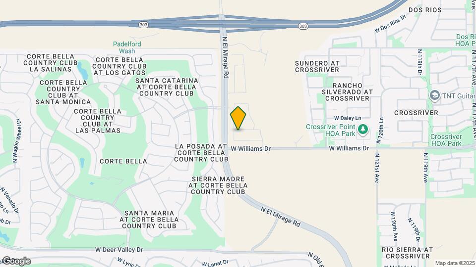 12647 W Country Club Trail Map and Location Details