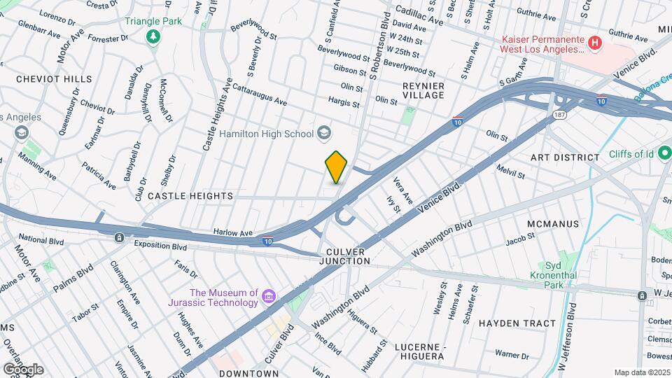 3061 Robertson Blvd Mapa y Detalles de la Ubicación