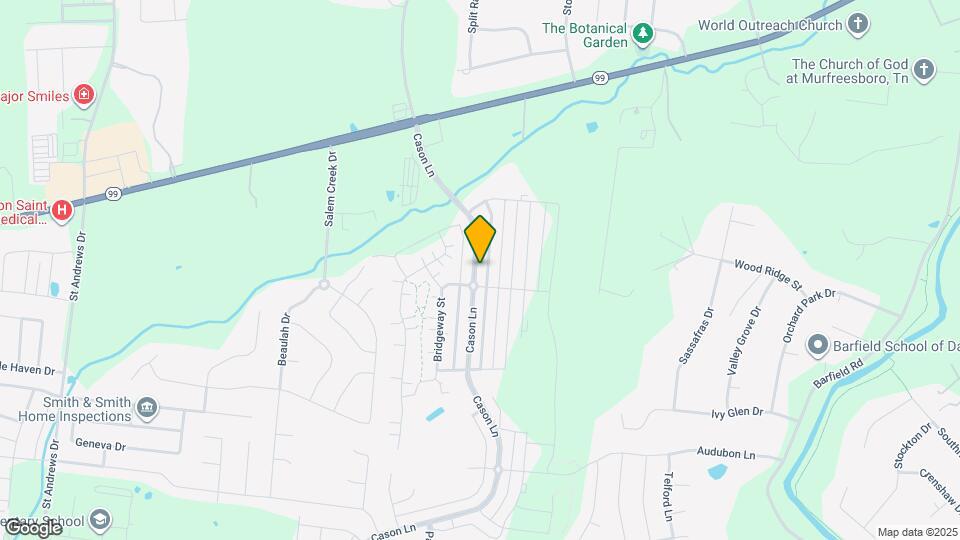 2169 Cason Ln Map and Location Details