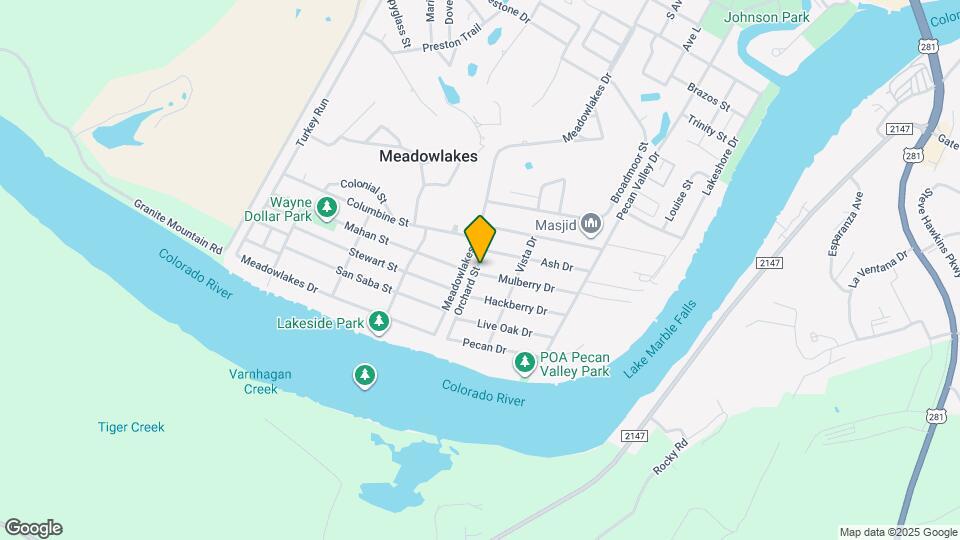 1211 Mulberry Dr Map and Location Details