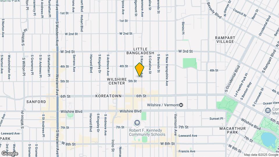 453 S Kenmore Ave Map and Location Details