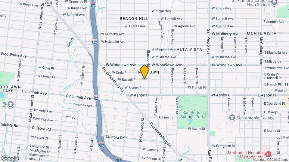 1114 W Russell Plz, Unit 1114 Map and Location Details