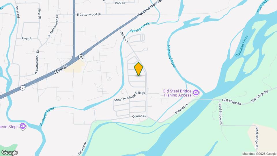 150 Shady Ln Mapa y Detalles de la Ubicación