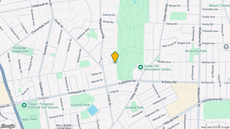 1483 Tolmie Pl Map and Location Details