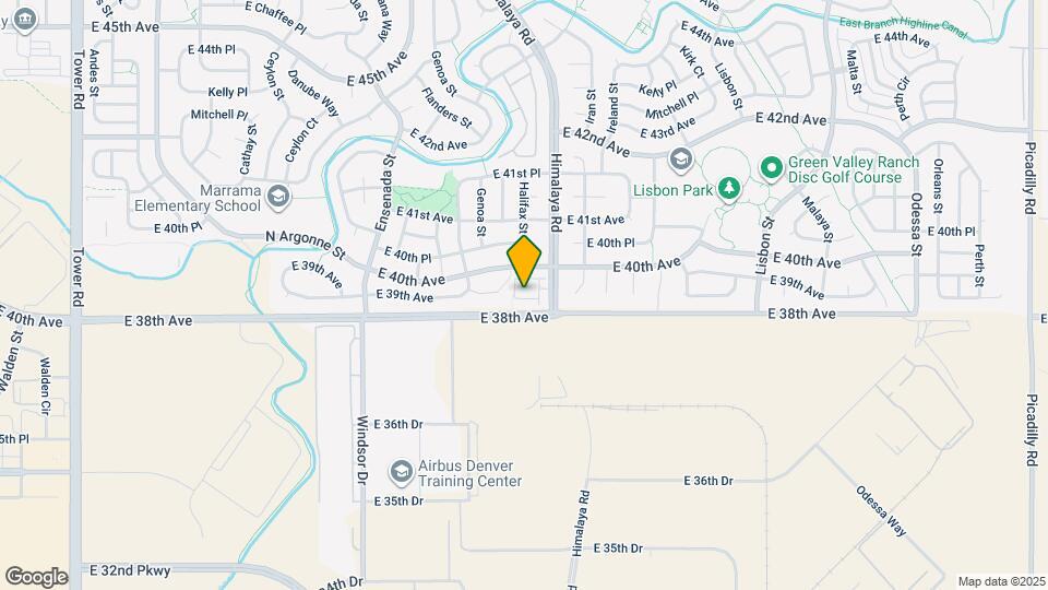 3841 N Himalaya Rd Map and Location Details