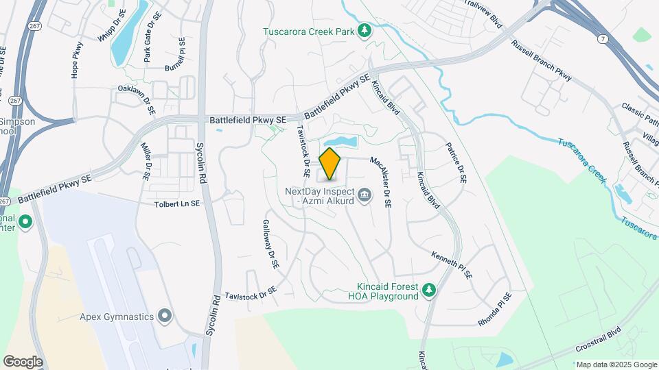 641 Springhouse Square SE Map and Location Details