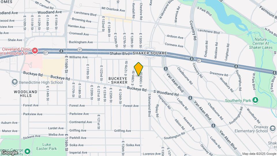2830 E 130th St Map and Location Details