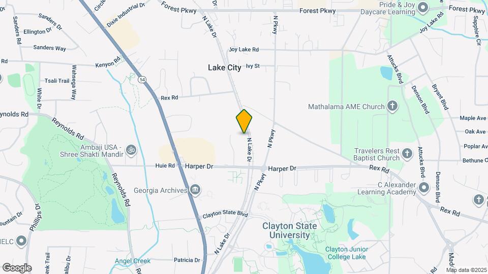 5625 N Lake Dr Map and Location Details
