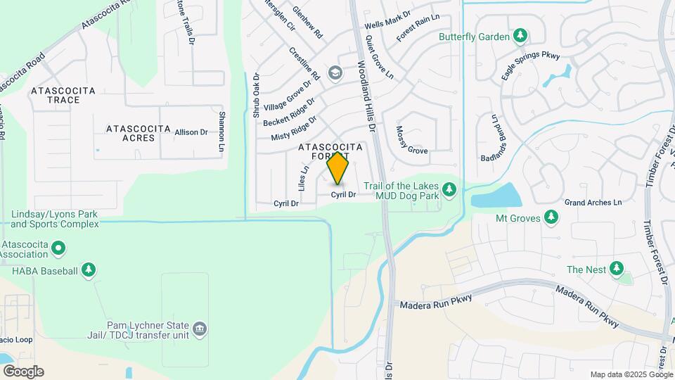 3827 Cyril Dr Map and Location Details