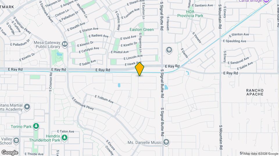 10631 E Thatcher Ave Map and Location Details