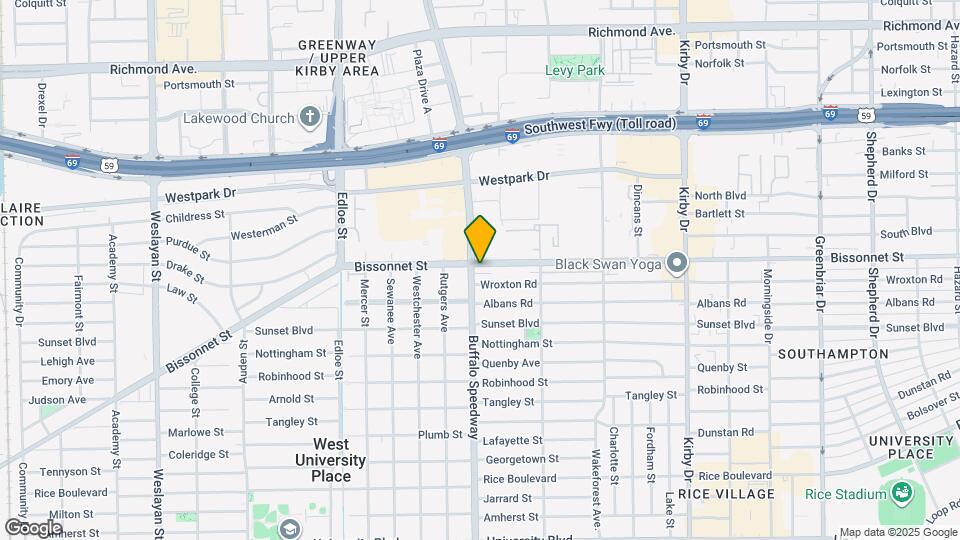 3139 Bissonnet St Map and Location Details