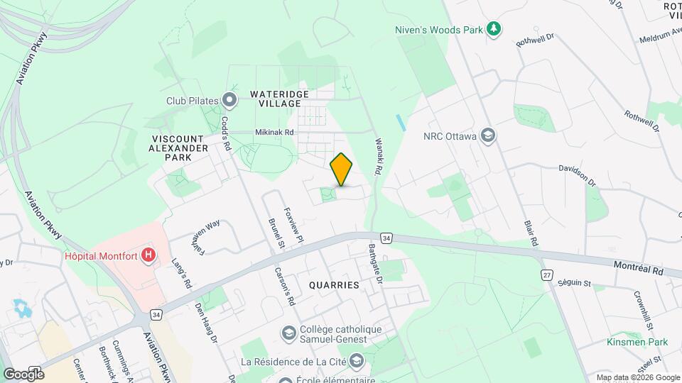 5 Rothbury Cres Map and Location Details