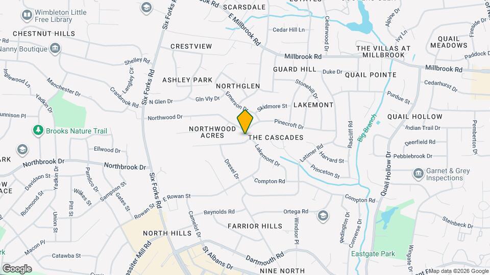 200 Westridge Dr Map and Location Details