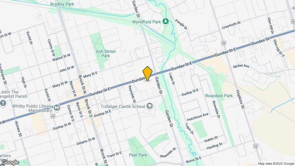 601-601 Dundas St E Map and Location Details