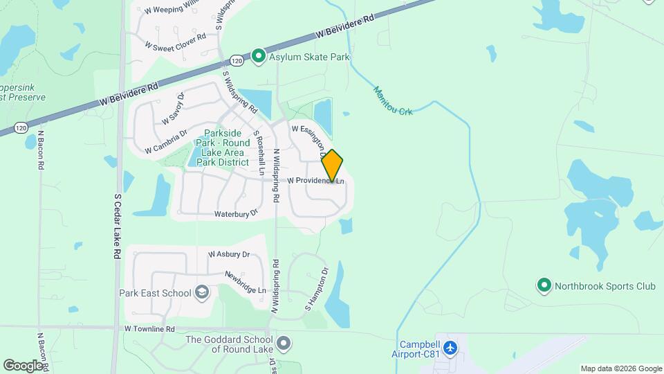 61 W Providence Ln Mapa y Detalles de la Ubicación