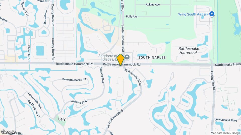 5857 Rattlesnake Hammock Rd, Unit AugustaWoods202 Map and Location Details