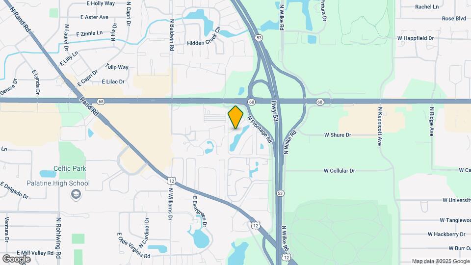 1525 Norway Ln Map and Location Details