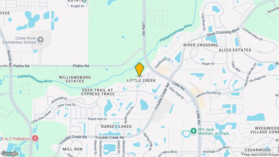 8503 Shallow Creek Ct Map and Location Details