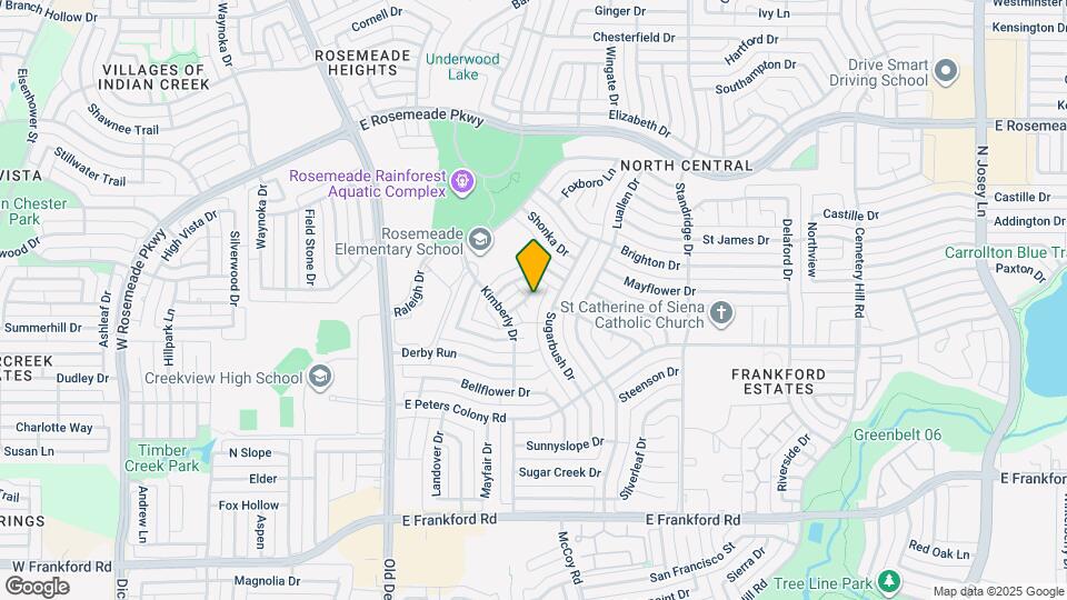 1530 Knollview Ln Map and Location Details