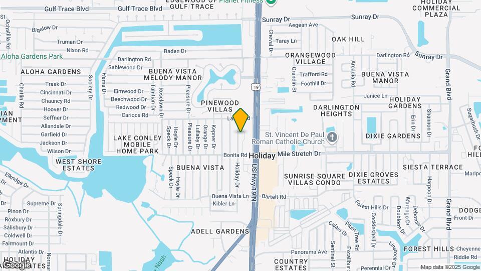 2050 Holiday Dr Map and Location Details