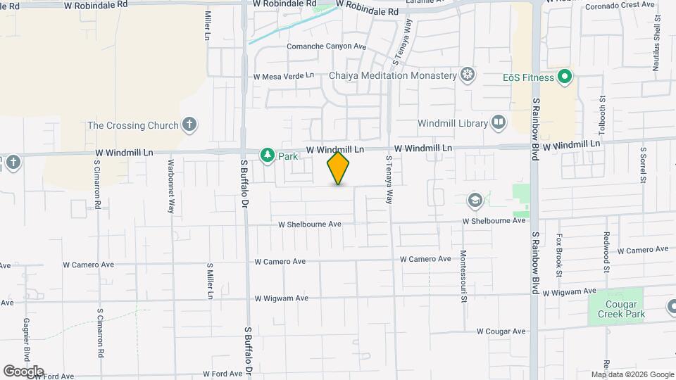7521 W Mistral Ave Map and Location Details