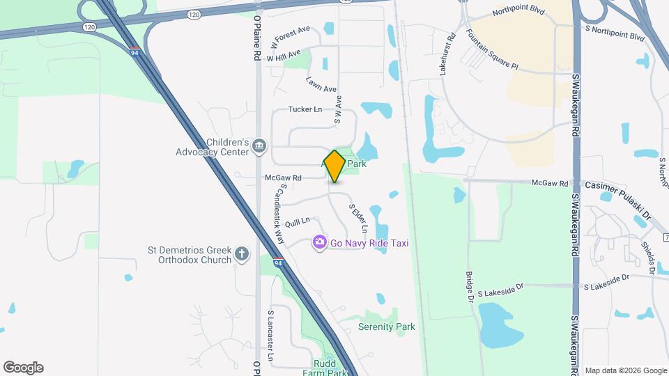 1223 S Elder Ln Map and Location Details