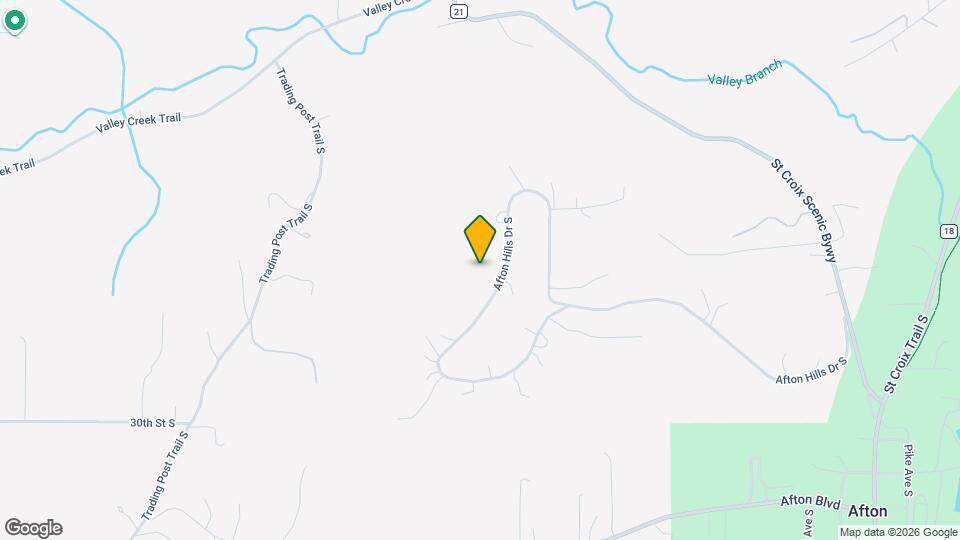 15102 Afton Hills Dr S Map and Location Details