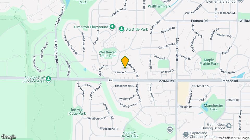 7202 Tempe Dr Map and Location Details