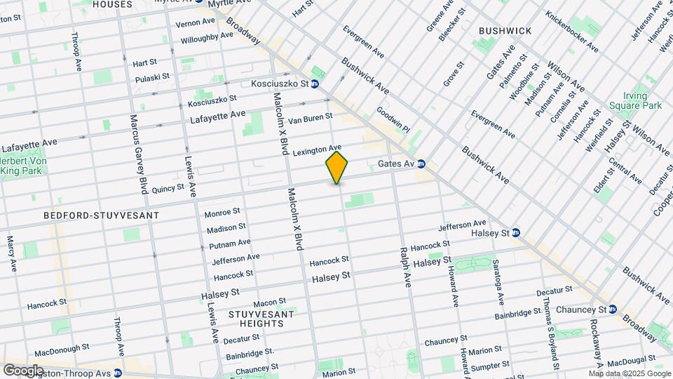102 Patchen Ave Map and Location Details