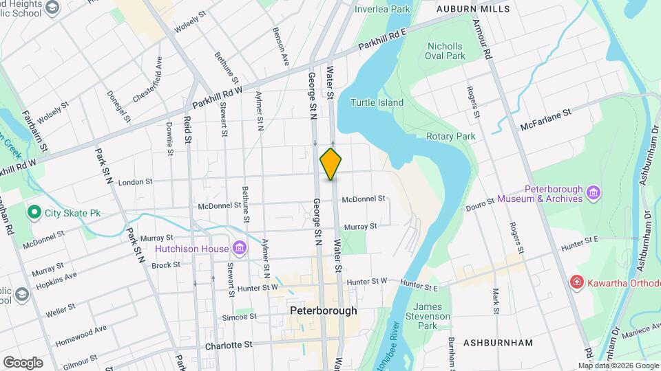 543 Water St Map and Location Details