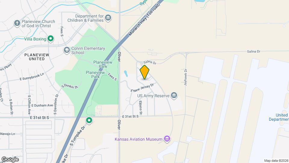 2952 S Bunker Hl Dr Map and Location Details