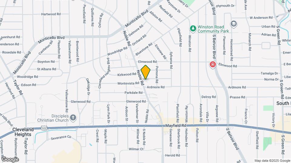 2817 Noble Rd Map and Location Details