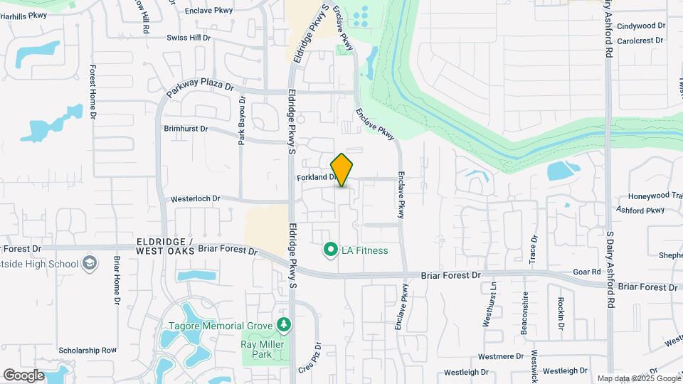 1419 Eldridge Pkwy Map and Location Details