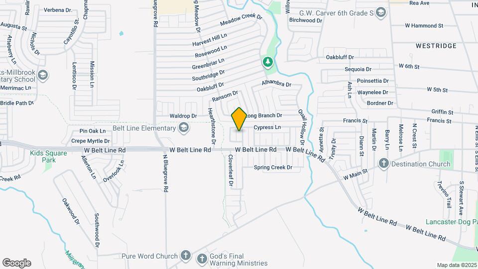 519 Branchwood Dr Map and Location Details
