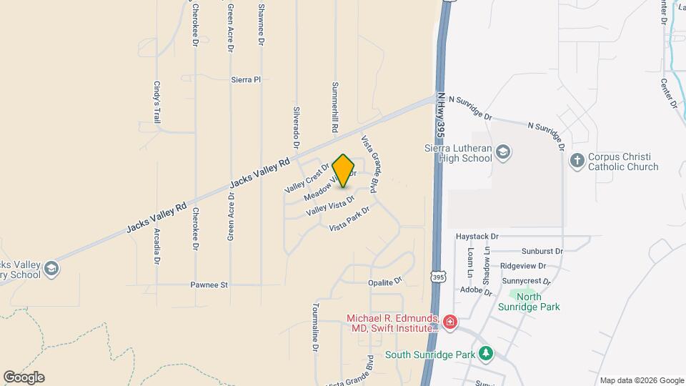 3570 Overlook Ct Map and Location Details