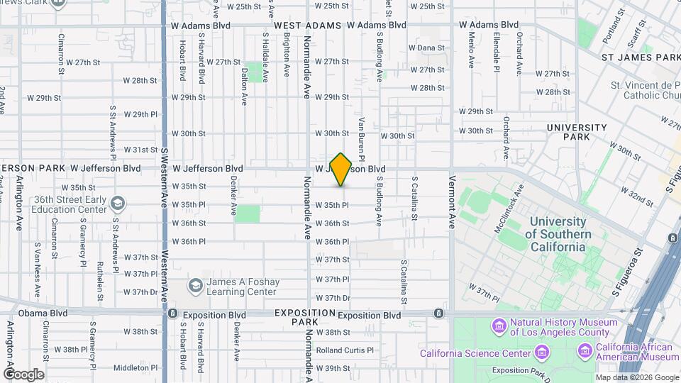 3505 Raymond Ave Mapa y Detalles de la Ubicación