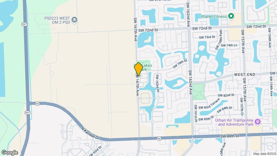 7918 SW 166th Pl Map and Location Details