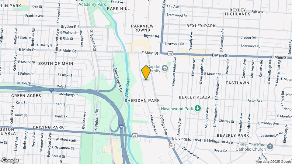700 Sheridan Ave Map and Location Details