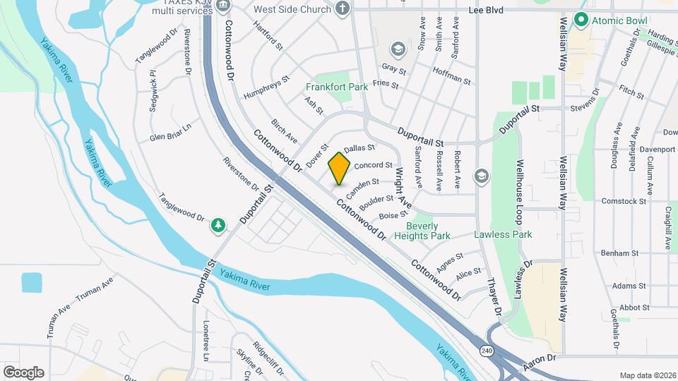 2407 Concord St Map and Location Details