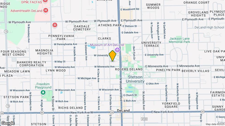 135 W Minnesota Ave Map and Location Details
