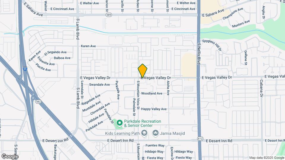 Valley Vista Apartments Map and Location Details